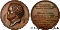 FRANCE Médaille, Barnabé Brisson PERSONNAGES (1828) (51,5mm, 56,13g, 12h) -