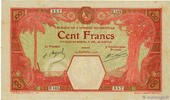 AFRIQUE OCCIDENTALE FRANÇAISE 100 Francs DAKAR AFRIQUE OCCIDENTALE FRANÇAISE 100 Francs DAKAR 1926 TTB -