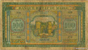 MAROC 100 Francs MAROC 100 Francs 1943 TB -