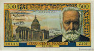 FRANCE 500 Francs VICTOR HUGO FRANCE 500 Francs VICTOR HUGO 1958 TB+ -