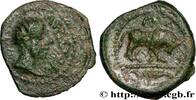 FRANCE Bronze ATECTORI (quadrans) SANTONS / CENTRE-OUEST, Incertaines c. 40 AC. (15mm, 1,76g, 5h) -