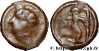 FRANCE Potin au guerrier, dit “à l’ange” RÈMES (Région de Reims) Reims (51) c. 60-40 AC. (19,5mm, 3,81g, 12h) -