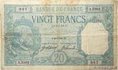 FRANCE 20 Francs BAYARD FRANCE 20 Francs BAYARD 1917 TB -