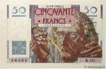 FRANCE 50 Francs LE VERRIER FRANCE 50 Francs LE VERRIER 1946 SPL -