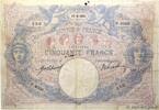 FRANCE 50 Francs BLEU ET ROSE FRANCE 50 Francs BLEU ET ROSE 1911 pr.TB -
