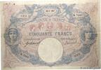 FRANCE 50 Francs BLEU ET ROSE FRANCE 50 Francs BLEU ET ROSE 1917 TB+ -