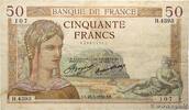 FRANCE 50 Francs CÉRÈS FRANCE 50 Francs CÉRÈS 1936 TB -