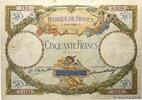 FRANCE 50 Francs LUC OLIVIER MERSON FRANCE 50 Francs LUC OLIVIER MERSON 1927 B+ -