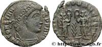 L'EMPIRE CHRÉTIEN (337 après J.C. à 363 après J.C. Centenionalis ou nummus CONSTANS Siscia 347-348 (15mm, 1,42g, 11h) -