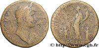 LES ANTONINS (96 après J.C. à 192 après J.C.) Sesterce HADRIEN Rome 128 (31mm, 21,87g, 7h) -