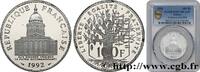 FRANCE 100 francs Panthéon, Belle Épreuve CINQUIÈME RÉPUBLIQUE 1992 (31mm, 15,00g, 6h) -