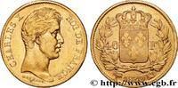 FRANCE 40 francs or Charles X, 2e type CHARLES X Marseille 1830 (26,02mm, 12,83g, 6h) -