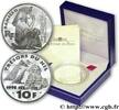 FRANCE Belle Épreuve 10 Francs - Ramsès II COMMÉMORATIVES MONNAIE DE PARIS 1998 (37,00mm, 22,20g, 6h) -