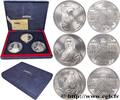 FRANCE Coffret de trois 100 francs Belle Épreuve - Bicent COMMÉMORATIVES MONNAIE DE PARIS Pessac 1993 (37mm, 22,2g, 6h) -