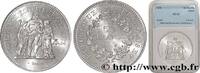 FRANCE 50 francs Hercule CINQUIÈME RÉPUBLIQUE 1976 (41mm, 30g, 6h) -