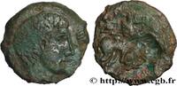 FRANCE Bronze EPPVDVNO BRANO au cavalier AULERQUES ÉBUROVICES (Région d'Évreux) Évreux (27) c. 50-40 AC. (16mm, 1,99g, 11h) -