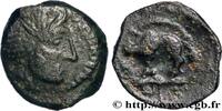 FRANCE Bronze au sanglier enseigne, ASIIDOMARO AULERQUES ÉBUROVICES (Région d'Évreux) Évreux (27) c. 50-40 AC. (14,5mm, 2,02g, 9h) -
