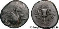Archaïque 2 (550 à 480 avant J.C.) Bronze IONIE - TÉOS Téos, Ionie c. 300-30 AC (17mm, 3,73g, 12h) -