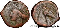 Hellénistique 1 (323 à 188 avant J.C.) Shekel ZEUGITANE - CARTHAGE Carthage, Zeugitane c. 300-264 AC. (18,5mm, 3,94g, 12h) -