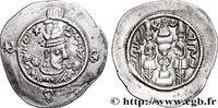 Post-hellénistique 2 (227 à 650 après J.C.) Drachme SASSANIDES - ROYAUME SASSANIDE - CHOSROÈS Ier MR, Merv, Khurasan 573 (32,5mm, 4,08g, 3h) -