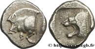 Archaïque 2 (550 à 480 avant J.C.) Trihemiobole MYSIE - CYZIQUE Cyzique, Mysie c. 480-450 AC. (11mm, 1,20g, 12h) -