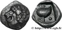 Archaïque 2 (550 à 480 avant J.C.) Tetartemorion ou quarante-huitième de statère IONIE - MILET Milet, Ionie c. 510-494 AC. (5,5mm, 0,16g, 9h) -