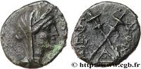 Hellénistique 1 (323 à 188 avant J.C.) Trias SICILE - MENAENUM Menaenum c. après 210 AC. (16mm, 2,72g, 3h) -