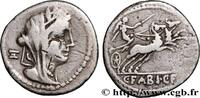 LA RÉPUBLIQUE (280 avant J.C. à 27 avant J.C.) Denier FABIA Rome 102 AC. (19mm, 3,69g, 7h) -