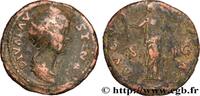 LES ANTONINS (96 après J.C. à 192 après J.C.) As FAUSTINE MÈRE Rome c. 147 (26mm, 8,73g, 12h) -