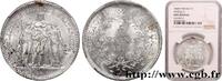 FRANCE 5 francs Hercule, IIe République DEUXIÈME RÉPUBLIQUE Paris 1848 (37mm, 25,00g, 6h) -