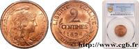 FRANCE 2 centimes Daniel-Dupuis TROISIÈME RÉPUBLIQUE Paris 1898 (20mm, 2g, 6h) -