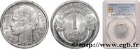 FRANCE 1 franc Morlon, légère GOUVERNEMENT PROVISOIRE DE LA RÉPUBLIQUE FRANÇAISE Beaumont-Le-Roger 1946 (23mm, 1,3g, 6h) -