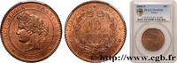 FRANCE 10 centimes Cérès TROISIÈME RÉPUBLIQUE Paris 1888 (30mm, 10g, 6h) -