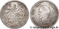 BOLIVIE 8 Soles Simon Bolivar BOLIVIE Potosi 1860 (36,5mm, 20,09g, 6h) -