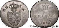 ALLEMAGNE - HESSE-DARMSTADT 3 (III) Kreuzer ALLEMAGNE - HESSE-DARMSTADT 1808 (18,59mm, 1,40g, 12h) -