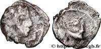 FRANCE Obole au cheval retourné, au M NERONKEN - NÉDÈNES (oppidum de Montlaurès) 90-40 AC. (9mm, 0,31g, 7h) -