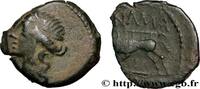 FRANCE Bronze au sanglier NAMA SAT NEMAUSUS - NÎMES Ier siècle avant J.-C. (14,5mm, 1,58g, 6h) -