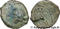 FRANCE Bronze au sanglier NAMA SAT NEMAUSUS - NÎMES Ier siècle avant J.-C. (16mm, 1,59g, 5h) -