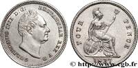 ROYAUME-UNI 4 Pence ou Groat Guillaume IV ROYAUME-UNI 1837 (16mm, 1,89g, 12h) -