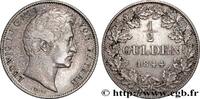 ALLEMAGNE - BAVIÈRE 1/2 Gulden Louis Ier ALLEMAGNE - BAVIÈRE Munich 1844 (24mm, 5,24g, 12h) -