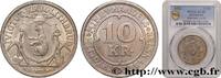 GROENLAND 10 Kroner mine de cryolite de Ivigtut GROENLAND Copenhague 1922 (31mm, 11,74g, 12h) -