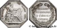 FRANCE Notaires d’Angers NOTAIRES DU XIXe SIECLE n.d. (31mm, 14,90g, 12h) -