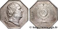 FRANCE Notaires de Paris (Louis XVIII) NOTAIRES DU XIXe SIECLE n.d. (32mm, 16,96g, 12h) -
