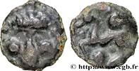 FRANCE Potin à la tête de face RÉGION PARISIENNE c.70-50 AC. (18mm, 2,44g, 3h) -