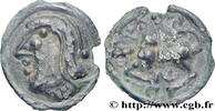FRANCE Potin Q. DOCI au quadrupède SÉQUANES (Région de Besançon) c. 60-50 AC. (20mm, 3,27g, 9h) -