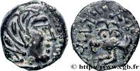 FRANCE Bronze YLLYCCI à l’oiseau, classe IV SÉNONS (région de Sens) c. 80-50 AC. (15mm, 3,01g, 12h) -