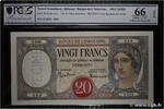 DJIBOUTI 20 Francs Spécimen DJIBOUTI 20 Francs Spécimen 1941 NEUF -
