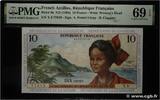 ANTILLES FRANÇAISES 10 Francs ANTILLES FRANÇAISES 10 Francs 1964 NEUF -