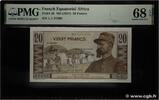 AFRIQUE ÉQUATORIALE FRANÇAISE 20 Francs Émile Gentil IE AFRIQUE ÉQUATORIALE FRANÇAISE 20 Francs Émile Gentil IE 1957 NEUF -