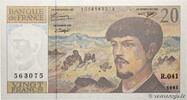 FRANCE 20 Francs DEBUSSY à fil de sécurité FRANCE 20 Francs DEBUSSY à fil de sécurité 1993 pr.NEUF -